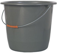 Plastic Pail with Handle - 2.5 gal Case Pack 12