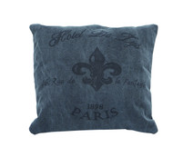 Decorative Unique Fabric Pillow in Grey Color
