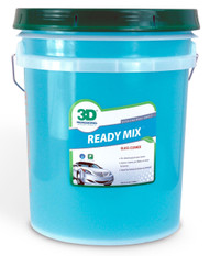 3D Ready Mix Crome Trim and Glass Cleaner - 5 Gallon