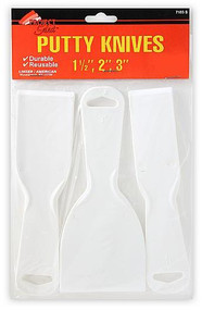 Linzer Plastic Putty Knives Case Pack 4