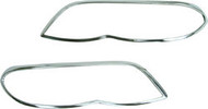 Custom Chrome Head Lamp Rim BMW X5 2004-2006