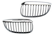 Custom Chrome Grille Cover BMW 5 Series 2004-2007