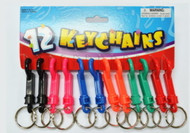 Plastic Clip Key Chain Case Pack 120