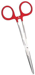 6" Straight Stainless Steel Hemostat With 2" Nose With Plastic Coated Handle :  ( Pack of  1 Pc )