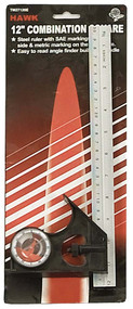 12" Plastic Combination Square :  ( Pack of  1 Pc )