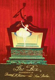 Box Theatre (Gold Framed and matted 12 x 18 print.)