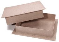 Rectangle Paper Mache Box - 9" x 11