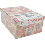 Photo Storage Box-4.5"X8"X11.5" Assorted Designs