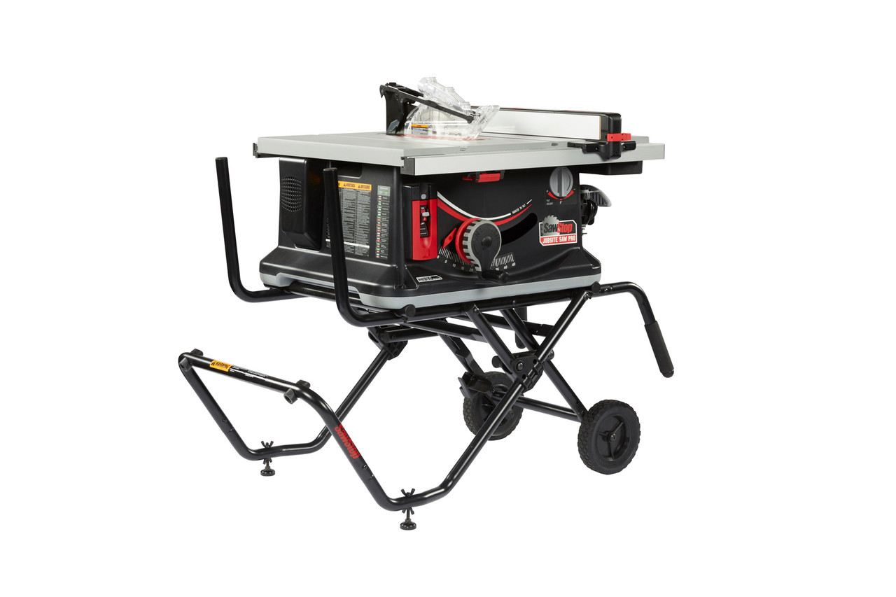 Jobsite Saw Pro With Mobile Cart Assembly 15a 120v 60hz