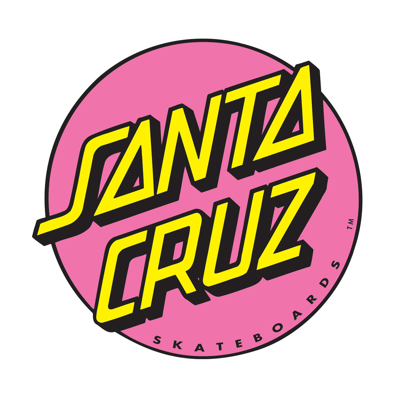 Santa Cruz Sticker Other Dot 3 Pink