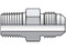 帕克Triple-Lok 6尺6寸的大FTX-S交手标准件外螺纹接头3/8 JIC X 3/8 NPT男性钢