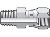 帕克Triple-Lok 8 F6X-S旋转螺母适配器标准件1/2 JIC X 1/2 NPT男性钢