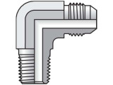 Parker Triple-Lok 6-6 CTX-B Male Adapter Elbow 3/8 JIC X 3/8 NPT Male Brass