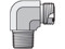 Parker 4-4 CLO-S Seal-Lok Male 90° Elbow 1/4 ORFS X 1/4 NPT Steel
