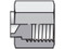 Parker 20 FNL-S Seal-Lok Tube Cap 1-1/4 ORFS Steel