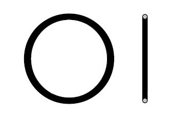 Parker 2-029 NBR ORFS Tube End O-Ring 24 Dash Size 1.49 ID 90 Durometer Nitrile