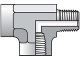 Parker 1/4MRO-SS男性运行Tee1/4F