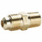 Parker 48F-8-6 Male Straight Connector 1/2 Tube OD X 3/8 NPTF Brass