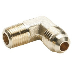 Parker 149F-12-8 Male 90° Elbow 3/4 Tube OD X 1/2 NPTF Brass