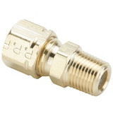 Parker 68CA-6-2 Compress-Align Male Connector 3/8 Tube OD X 1/8 NPT Brass