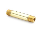 Parker 215PNL-6-20 Long Pipe Nipple 3/8 NPT Male X 2 Inch Long Brass