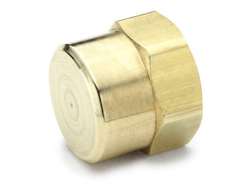 Parker 213P-8 Hex Pipe Cap 1/2 NPT Female Brass