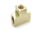 Parker 2203P-6 Pipe Tee 3/8 NPT Female X 3/8 NPT Female X 3/8 NPT Female Brass