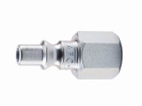 Parker A3C Non-valved Pneumatic Quick Connect Nipple 1/4 NPT Female Steel
