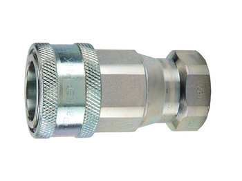 帕克6601-6-6液压通用耦合器3/8 NPTF螺纹钢筋