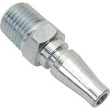 Parker TL-254-4MP Non-valved Pneumatic Push-to-Connect Twist-Lock Nipple 1/4 NPT Male Steel