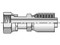 Parker 1JS43-10-8 Parkrimp 43 Series Permanent Female 5/8 Seal-Lok Swivel Straight Long X 1/2 Hose Steel