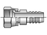 帕克0688-16-16字段可没收的88系列标准件女性JIC标准件连续旋转接头1英寸JIC 37°X 1英寸软管Barb钢