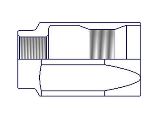 Parker 20020-20 Field Attachable 20 Series Hose Fitting Socket 1-1/4 Hose ID Steel