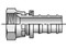 Parker 30682-8-8 Push-Lok 82 Series Field Attachable Female Hose Fitting 1/2 JIC 37° Swivel Straight X 1/2 Hose Barb Steel