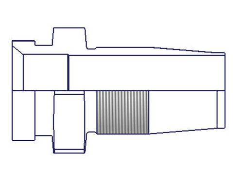 Parker 0620-6-6 Field Attachable 20 Series Female JIC Swivel Straight Nipple 3/8 JIC 37° X 3/8 Hose Steel