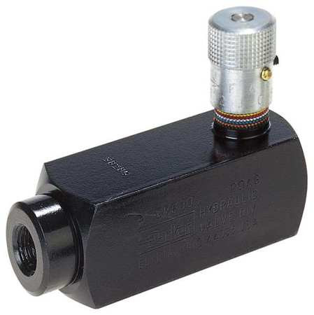 Parker PCM800S Colorflow Pressure Compensated Flow Control Valve 15 GPM 1/2-14 NPTF 3000 PSI Steel