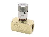 Parker N400B Colorflow Needle Valve 5 GPM 1/4 NPT 2000 PSI Brass