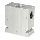 Parker B08-3-A6T Valve Base 08-3 Cavity SAE-6 Aluminum