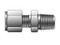 Parker Instrumentation 6MSC4N-316 Compression Male Connector A-LOK 3/8 Tube X 1/4 NPT Stainless Steel