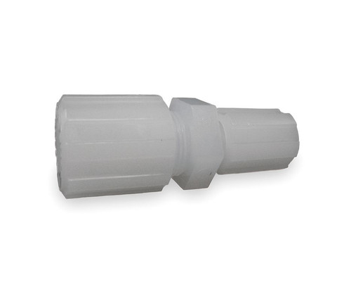 Parker FSCR-64-T Partek Parflare PFA Tube Straight Connector Reducer 3/8 Tube X 1/4 Tube