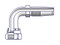 Parker 3920-16-16 Field Attachable 20 Series Female Nipple 1 Inch JIC 37° Swivel Elbow 90° Short Drop X 1 Inch Hose Steel