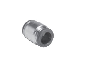 Parker FMD07-2B Tube Straight Push-in Connector 1/4 OD