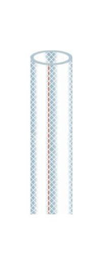 Parker 7581-381 Thoro-Braid Food Grade 3/8 ID PVC Hose Clear