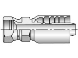 帕克10677-16-16 Parkrimp 77系列标准件永久女1英寸JIC 37°连续旋转X 1英寸软管钢