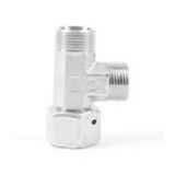 Parker EL12LOMDCF Ermeto DIN Swivel Nut Run Tee 12mm Tube OD 24° Cone End X 12mm Tube OD 24° DKO Swivel Steel