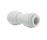 John Guest PP0408W Equal Straight Connector 1/4 Tube OD Polypropylene White 150 PSI