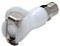 Colder PMCD13025 Valved In-Line Coupling Body 5/32 PTF 120 PSI Acetal White