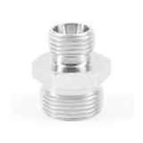 Parker GR28/18LCFX Ermeto DIN Straight Union Reducer 28mm Tube OD 24° Cone End X 18mm Tube OD 24° Cone End Steel