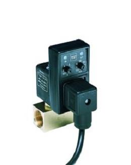 Parker TV-25 Electric Timed Solenoid Drain Valve With Power Cord 1/4 NPT 300 PSI