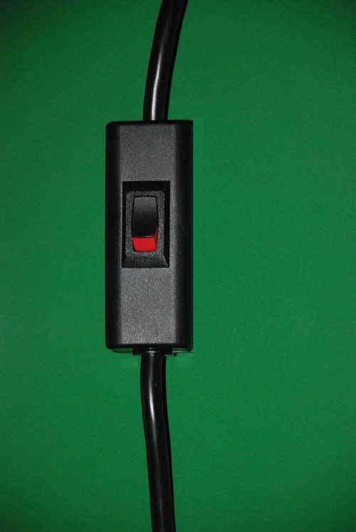 Kord King ALAA896 Power Cord With Rocker Switch 10 FT Black